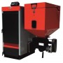 Cazan cu funcționare pe pellet-biomasă și lemne ECOBIO