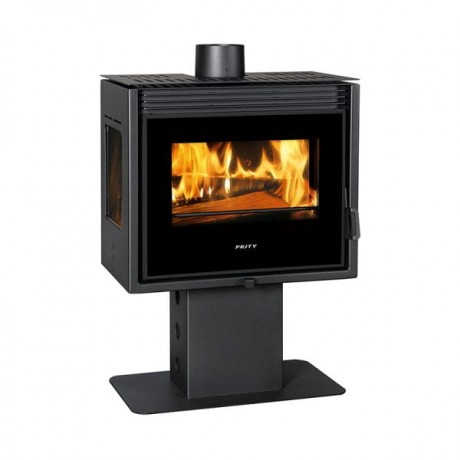 Soba pe lemne, Prity KOP D, metalica, 2,7 kg/h, 391 x 386 x 753