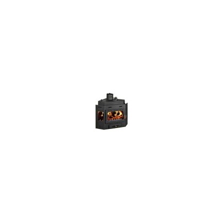 Soba pe lemne, Prity KOP D, metalica, 2,7 kg/h, 391 x 386 x 753