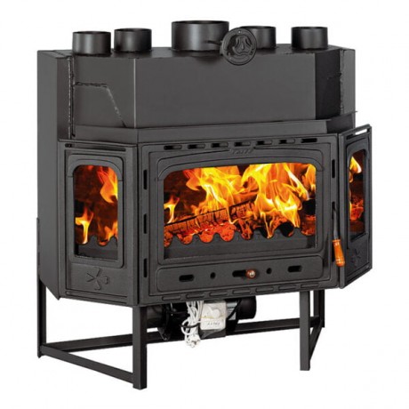 Soba pe lemne, Prity KOP D, metalica, 2,7 kg/h, 391 x 386 x 753